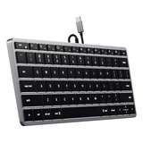 Teclado Cableado Retroiluminado Satechi Slim W1 Ingles Csi