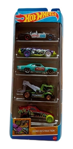 Carros Hot Wheels Set De 5 Piezas - Varios Modelos