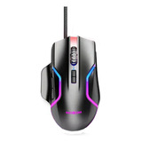 Mouse Gamer Luz Rgb Con Cable Usb Gaming Moxom Mx-ms12