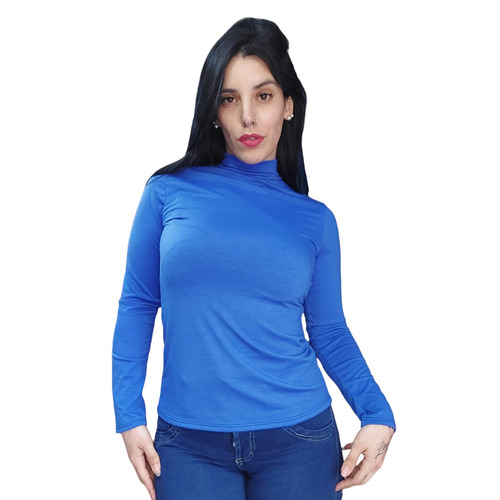 Media Polera S,m,l Oferta  Modal Con Lycra Premium