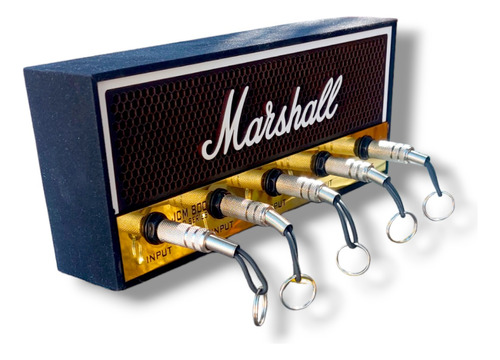 Porta Llaves Portallaves Marshall Espejado 5plug Decotronica