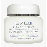 Crema Facial Exel Nutritiva Colageno, Elastina Y Vita E 80gr