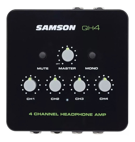 Amplificador Mini 4chs Samson Qh4 P/auri