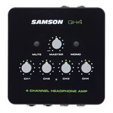 Amplificador Mini 4chs Samson Qh4 P/auri