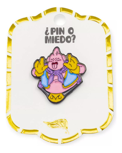 Pin O Miedo Majin Boo Pines Serie Anime Dragon Ball 