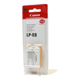 Bat-eria Canon Lp-e8 1120 Mah 7,2v Para Cameras T5i Lacrada