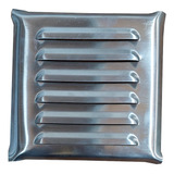 Reja Ventilación Amurar 15x15 Cm Acero Inox Pack X10