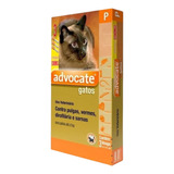 Combo Advocate Gatos 0,4ml Até 4kg - 3 Pipetas Envio Imediat