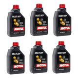 Kit X 6 L Aceite Sintetico Caja Automatica Motul Multi Atf