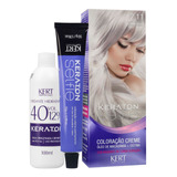 Coloração Keraton Selfie 12.11 Louro Especial Cinza Intenso Keraton  Coloração Keraton Selfie 12.11 Louro Especial Cinza Intenso Tom Claro X 150ml