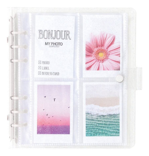 Binder Photocard Libro Conmemorativo 200 Bolsillos