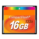 Cartão De Memória Compact Flash 16gb Cf...