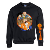 Saco Dragon Ball Super  Maestro Krilin Goku Buzo Hoddie