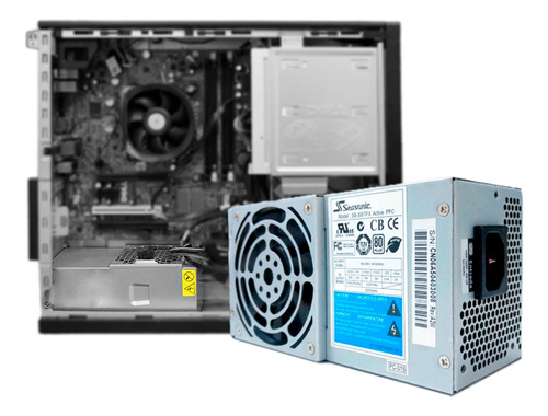 Fonte Slim Sata 300w 4 Sata Para Positivo Master D550