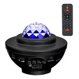 Lámpara Con Luces Bluetooth Para Proyector Gira Galaxia Star