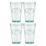 Vasos De Agua Amici Home | 16 Oz | Vidrio Reciclado Italiano