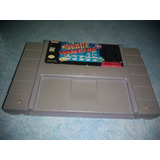 Super Nintendo Snes Video Juego Space Invaders Original