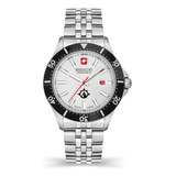 Reloj Swiss Military Smwgh2100601 Para Hombre Cristal Zafiro