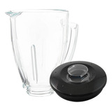 Vaso Vidrio 6 Tazas Compatible Oster Contemporaneo Con Tapa