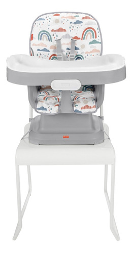 Cadeira Alta Compacta E Portátil Para Bebês Fisher-price Colorida Multicolorida