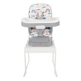 Fisher-price Baby Silla Alta Compacta Y Portátil Color Multicolor