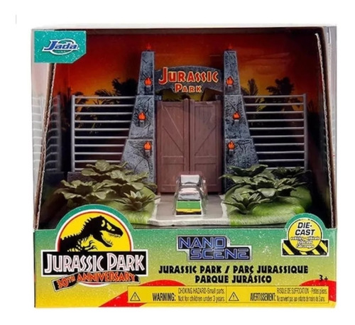 Jada 1:72 Casa Jurassik Park Para Nanob