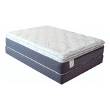 Box Nina Queen Size - Gris Këssa Muebles