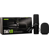 Micrófono Shure Sm Sm7db Dinámico Cardioide Con Pre Incluido