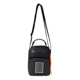 Morral Pequeño Tira Regulable Hombro Wanderlust Color Negro