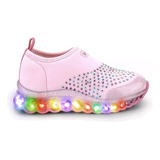 Zapatillas Bibi Nena Luces De Led Colores Roller Niña Rimini