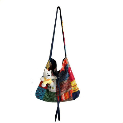 . Bolso Hippie De Mano Para Mujer, Bohemio Y Espacioso .