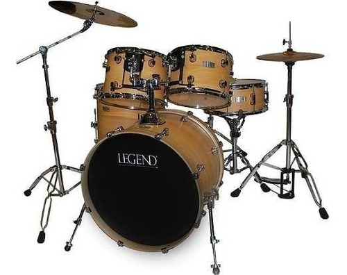 Legend Classic Serie 2 Bateria 5 Cuerpos Fierros Banqueta