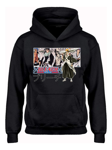 Hoddie Canguro Manga Anime Frizados