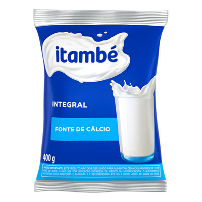 Leite Em Pó Integral 400g Itambé | MercadoLivre