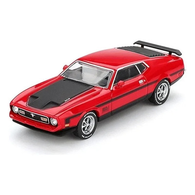 Mini Gt Ford Mustang Mach1 1971 #1122 Race Red 1:64 | Envío gratis