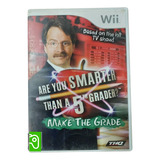 Make The Grade: Are You Smarter Juego Original Nintendo Wii