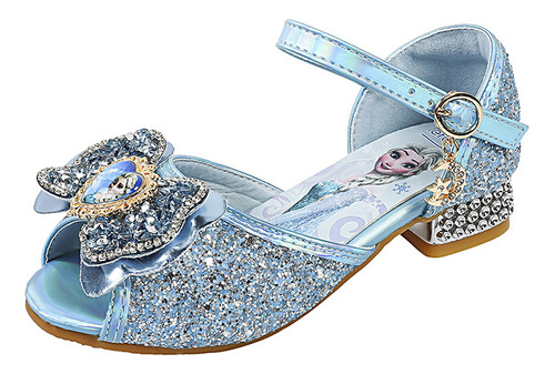 Sandalia Niñas Frozen Elsa Princess Shoes Zapatilla Niña