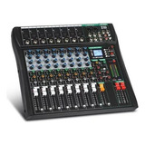 Mezcladora De Audio 8 Canales 16 Efectos Ct80x Xtuga Mixer