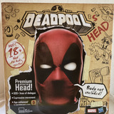 Deadpool Cabeza Electrónia Efectos Y Frases Marvel Legend 