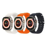 Smartwatch Ultra T900 + 1 Pulseira Lisa De Brinde