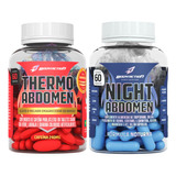 Combo Suplementos Abdomen Dia E Noite 120 Caps Bodyaction Sabor Sem Sabor