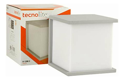 Lámpara De Exterior, Color Satinado Tecnolite H-1200/s