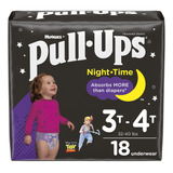 Pull-ups Pantalones De Entrenamiento Nocturnos Para Nias, Ro
