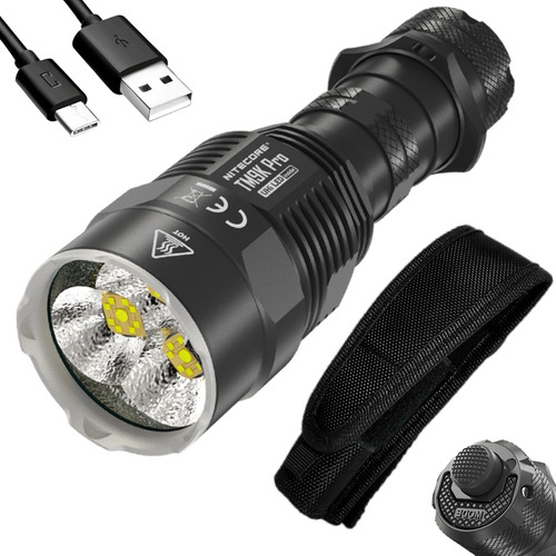 Nitecore Tm9k Pro Linterna De Luz Fuerte 9900 Lm Táctica