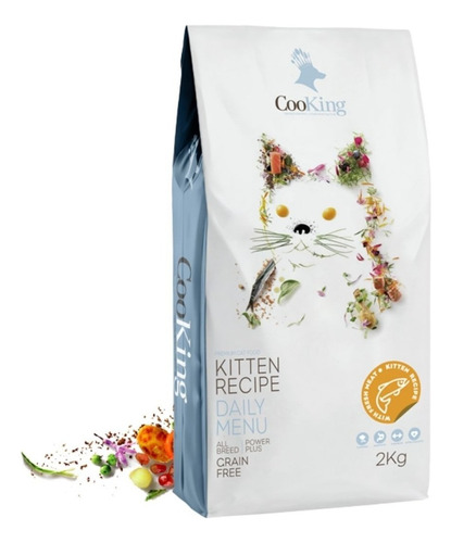 Alimento Gatito 2kg Libre De Granos Cooking-kitten