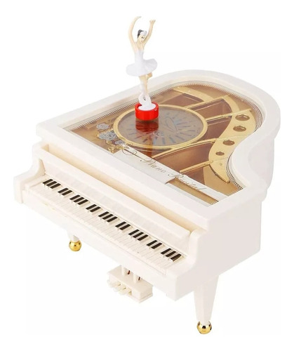 Caja Musical Piano De Cola Con Bailarina Classical Piano 