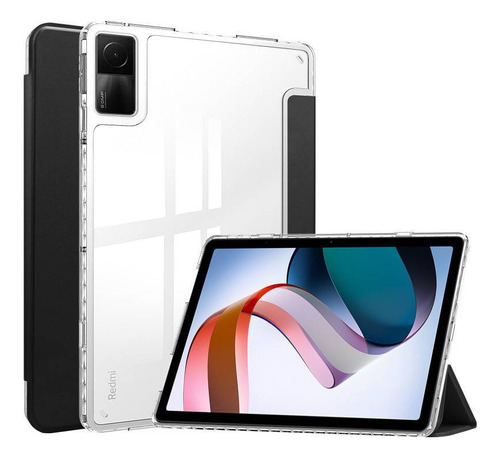 Funda Transparente De 3 Pliegues For Xiaomi Redmi Pad 10.6