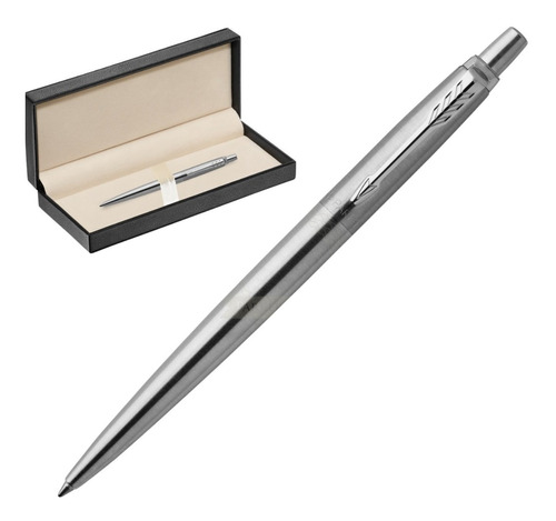 Bolígrafo Jotter Acero Inoxidable Cromado Pluma Parker Ct