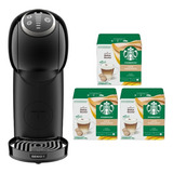 Cafetera Genios + Cápsulas Starbucks Latte Macchiato X3cajas