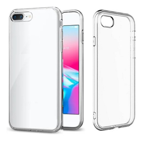 Forro Protector Rigido Transparente Para iPhone